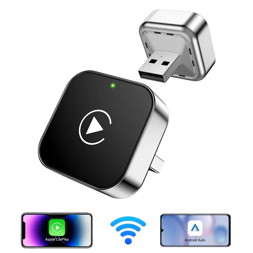 2026 Wireless CarPlay Adapter for Android – Fast, No-Lag, Hands-Free