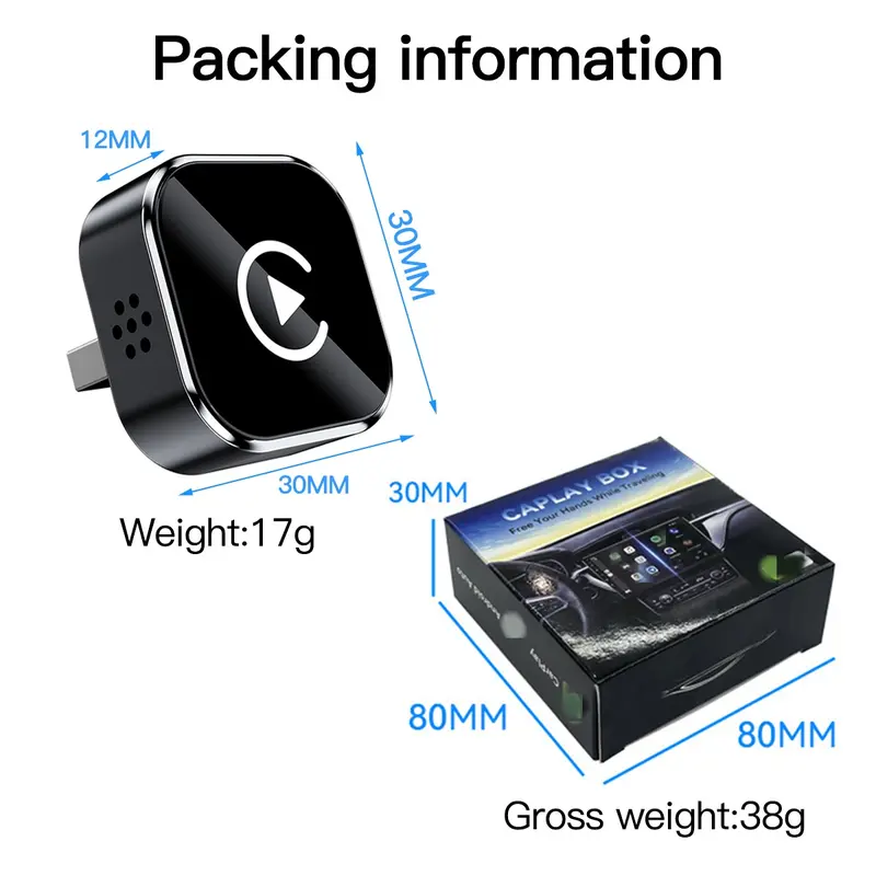 2026 Wireless CarPlay Adapter for Android – Fast, No-Lag, Hands-Free - Image 10