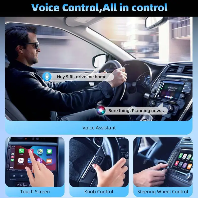 2026 Wireless CarPlay Adapter for Android – Fast, No-Lag, Hands-Free - Image 2