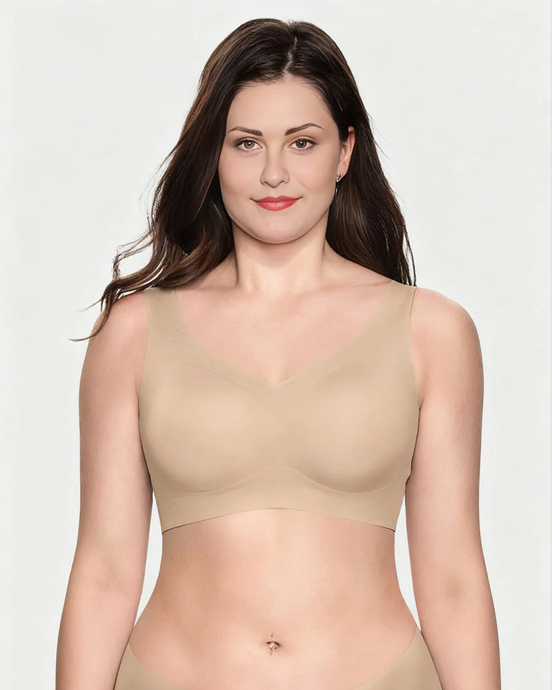Lifting Wire-Free Antibacterial Jelly Bra - Image 9