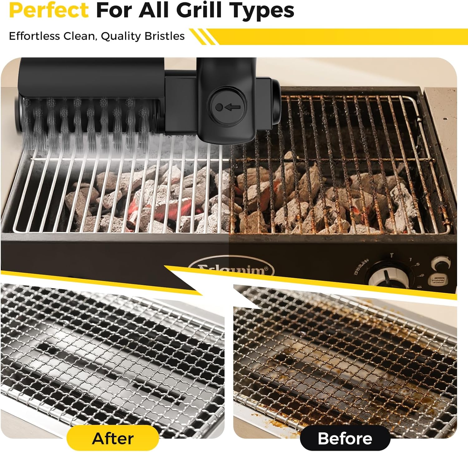 Electric Cordless Grill Brush - Image 4