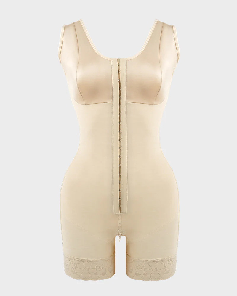 Extra Plus Size Shaper Bodysuit Tummy Control Shapewear With Bra - Image 15