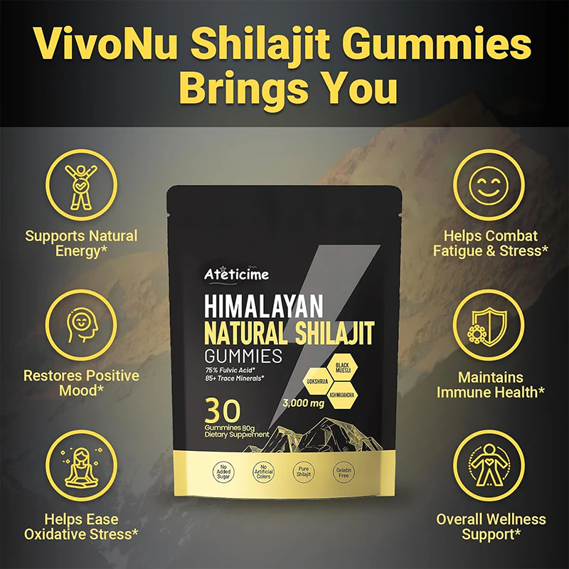 Lazzda Shilajit Gummies（Mixed Packaging Of Old And New） - Image 10