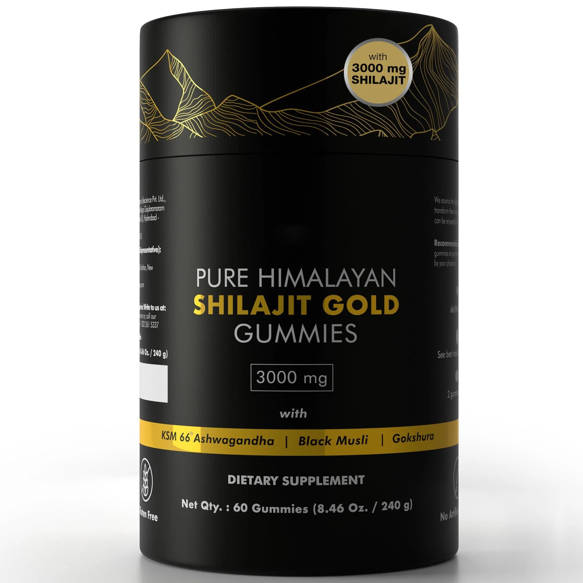 Lazzda Shilajit Gummies（Mixed Packaging Of Old And New） - Image 3