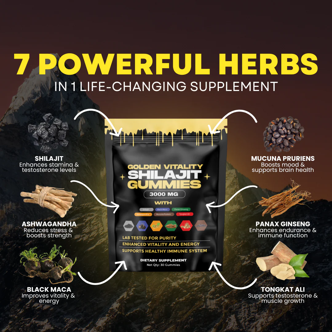 Lazzda Shilajit Gummies（Mixed Packaging Of Old And New） - Image 4