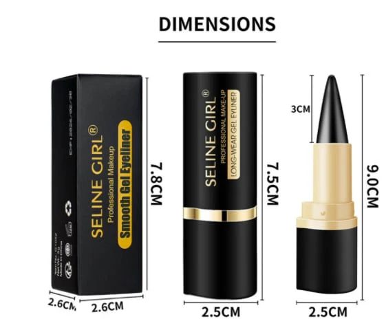 Natural Waterproof Eyeliner Cream - Image 11