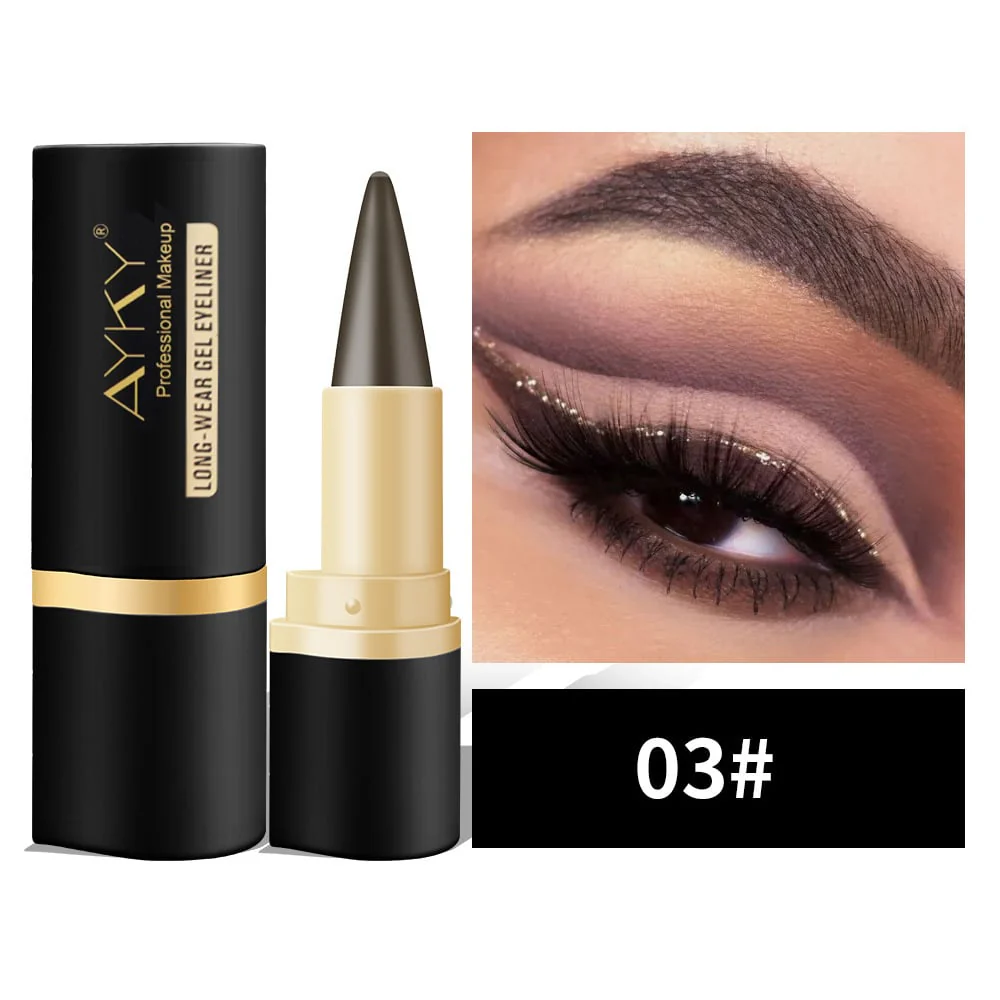 Natural Waterproof Eyeliner Cream - Image 3