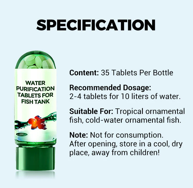 Powerful Aquarium Water Purification Tablet - Image 11