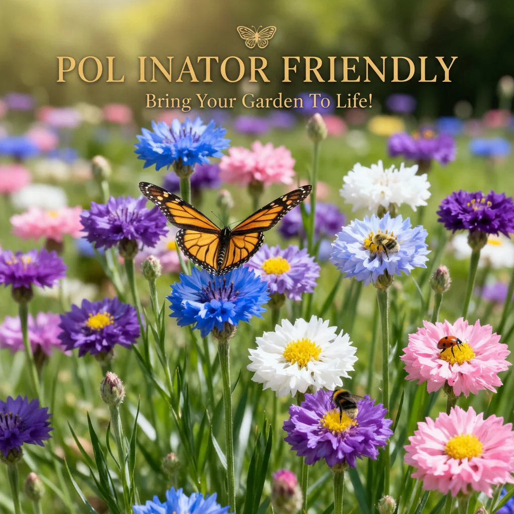 🌱Premium Cornflower Seeds – The "Unstoppable" Wildflower That Grows Anywhere - Image 2