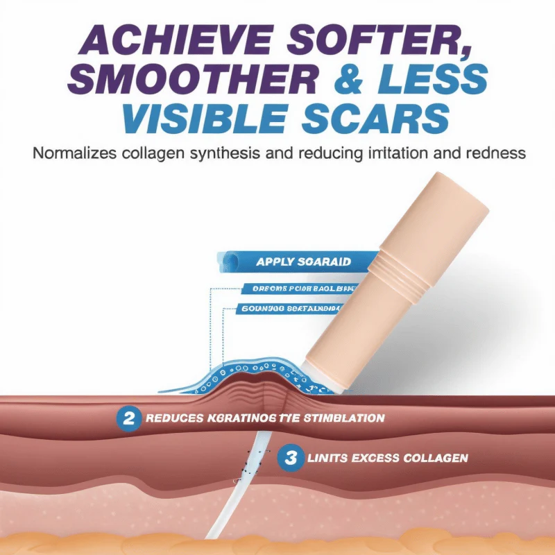 SCAR SOLUTIONS - Silicone Scar Stick - For Face and Body - Image 11