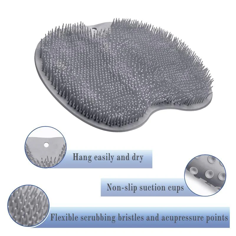Silicone Shower Foot Scrubber Mat - Image 10