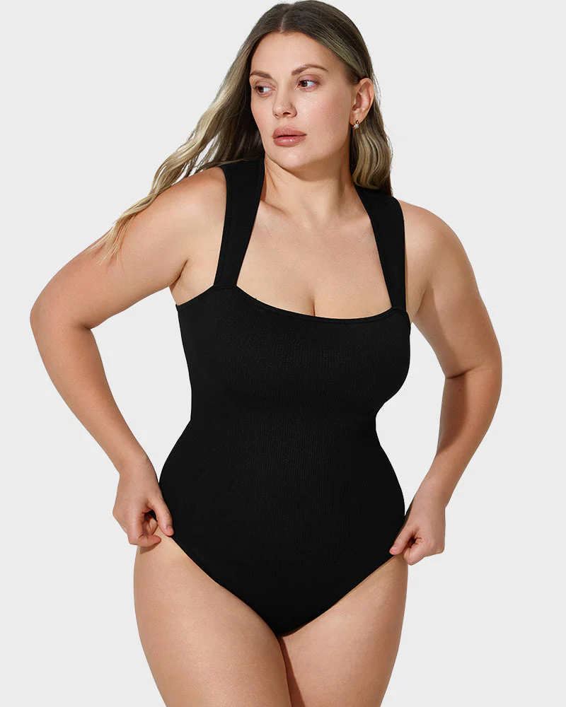 Sleeveless Tummy Control Tank Tops Bodysuits - Image 16