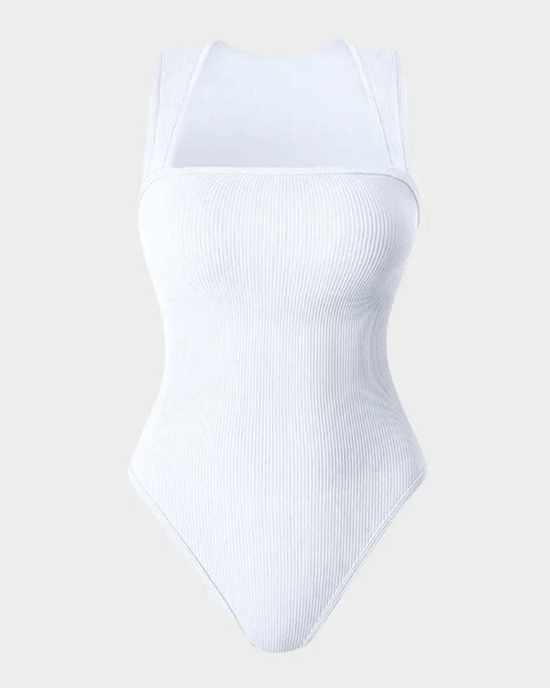 Sleeveless Tummy Control Tank Tops Bodysuits - Image 17