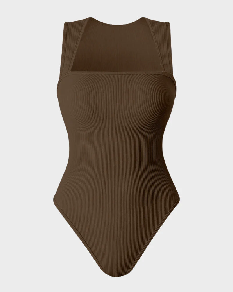 Sleeveless Tummy Control Tank Tops Bodysuits - Image 20
