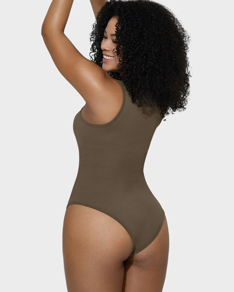 Sleeveless Tummy Control Tank Tops Bodysuits - Image 23