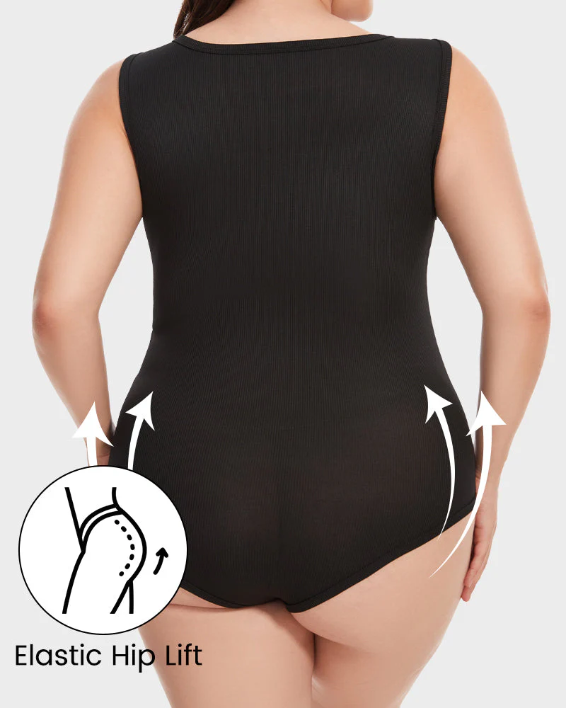 Sleeveless Tummy Control Tank Tops Bodysuits - Image 3
