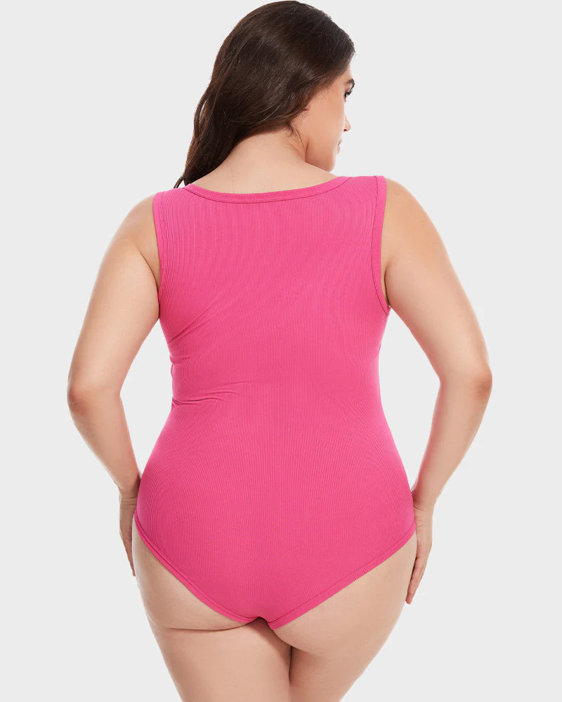 Sleeveless Tummy Control Tank Tops Bodysuits - Image 8