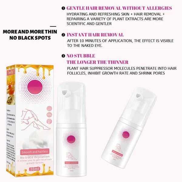 Smooth as Honey: Mousse Hair Removal Spray - Image 10