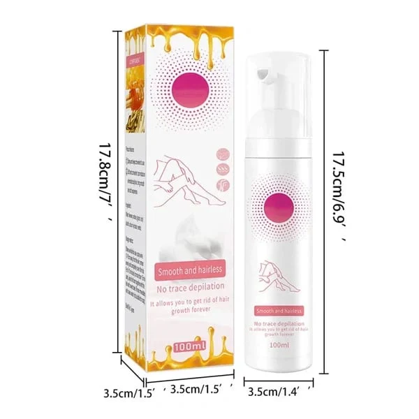 Smooth as Honey: Mousse Hair Removal Spray - Image 9